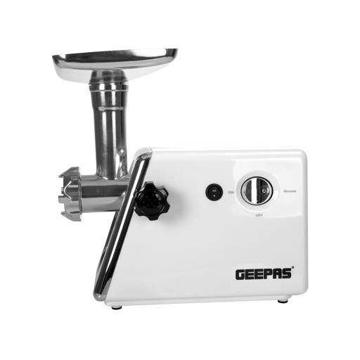 Buy Geepas 1200W Meat Grinder Electric Aluminum Gearbox, 3 Metal