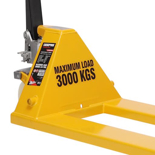 display image 9 for product Geepas Pallet Truck - 3.0 ton