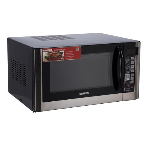 display image 6 for product Geepas GMO1898 45L Digital Microwave Oven - 1500W Multiple Cooking Menus with Arabic Control Panel |Reheating & Defrost Function|Handle door, Digital Controls