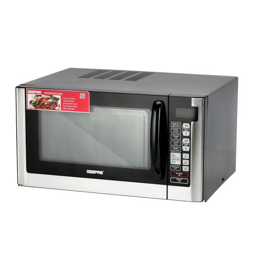 how to use geepas microwave oven