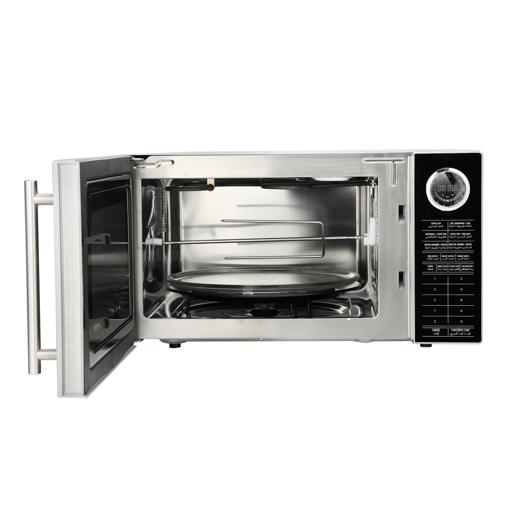 display image 16 for product Geepas GMO2706CB 30L Digital Microwave Oven - 1400W Microwave Oven |Multiple Cooking Menus |Reheating, Defrost & Grill Function|270mm Turntable Glass