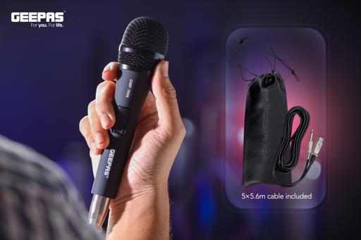 display image 4 for product Dynamic Microphone, Karaoke Microphone for Singing, GMP3906 | 5.6x5m Cable | Compatible with Karaoke Machine/Speaker/Amp for Karaoke Singing, Speech, Outdoor Activity