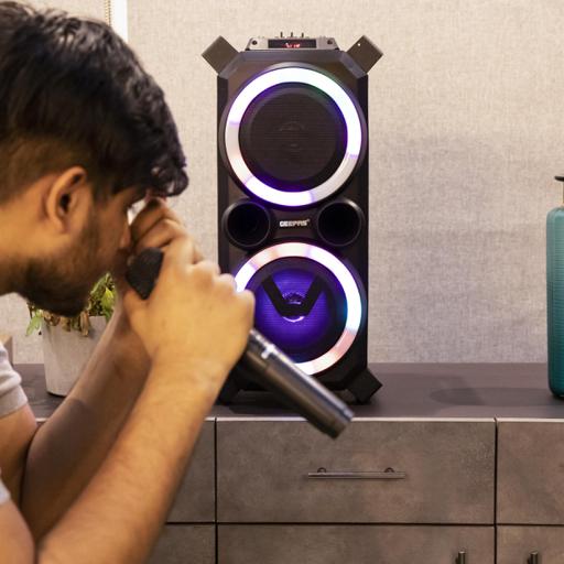 geepas trolley speaker price