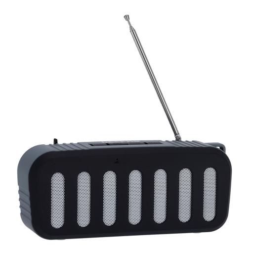 display image 7 for product Rechargeable Bluetooth Speaker, TWS Connection, GMS11184 | Portable Wireless Speakers | 1200mAh Battery | BT/ TF Card/ AUX/ USB Playback | For Home, Party, Outdoor
