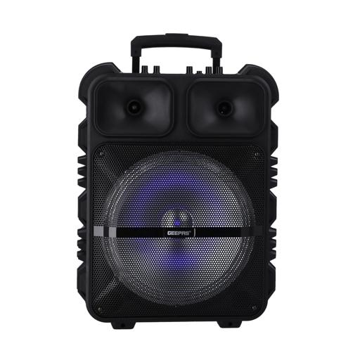 Rechargeable Trolley Speaker | Bluetooth Portable Speaker with Mic and Remote - Geepas  hero image
