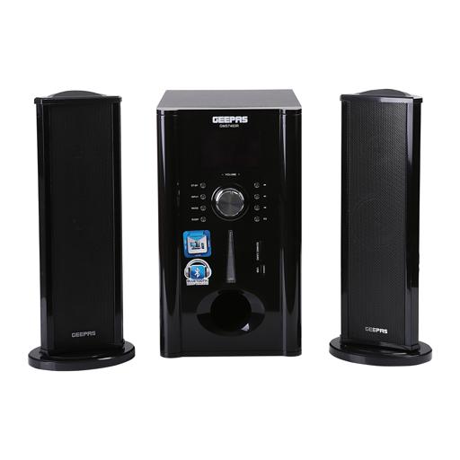 2-in-1 CH Multimedia Speaker, Remote Control, GMS7493N | Powerful 5.25" Sub-Woofer | USB, Bluetooth & Multiple Device Inputs | Surround Sound Effect Super Bass hero image