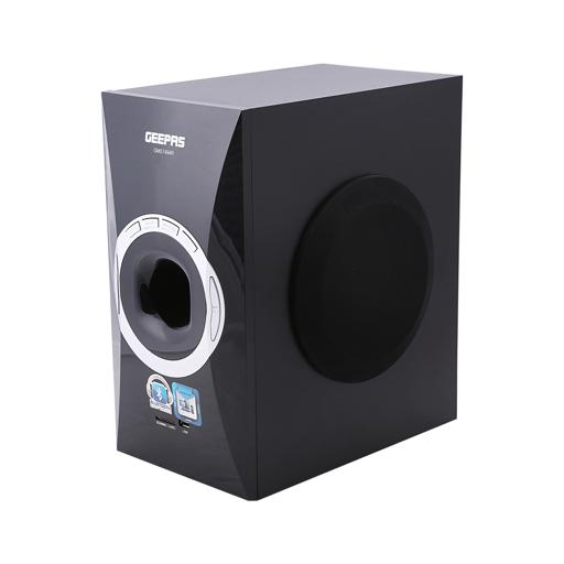 display image 6 for product Geepas GMS7494N 2.1 Multimedia Speaker- Home Theatre System with Bass Hi-Fi Surround Sound - USB - SD Card Reader |Remote Controller & Digital LED Display
