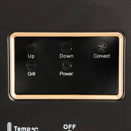 display image 17 for product Digital Multifunction Oven, Rotisserie & Convection, GO34056 | 60min Timer with Bell Ring | Inside Lamp | Temperature Control | 45L Oven with 7 Stages of Function Switch Selector