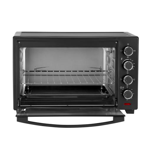 display image 14 for product Geepas GO4451 Electric Oven with Rotisserie and Convection functions - 2000W |Grill Function, 60 Minute Timer & Inside Lamp | 5 Control Knobs |48L Capacity