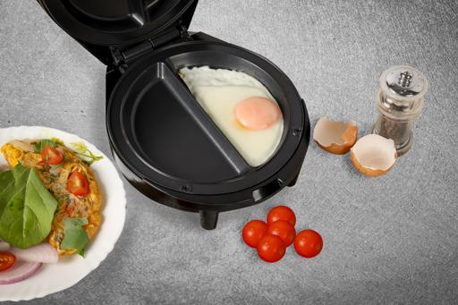 Shop GEEPAS Geepas Electric Cooker with Non-Stick Plate Omelette Maker,  1000W