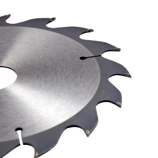 display image 2 for product Geepas GPA59208 Professional Circular Saw Blade - 185mm x 30mm bore, 20mm Ring | 16 ATB Calibered Teeth | Ideal for Carpenter, Professional, DIYers & More