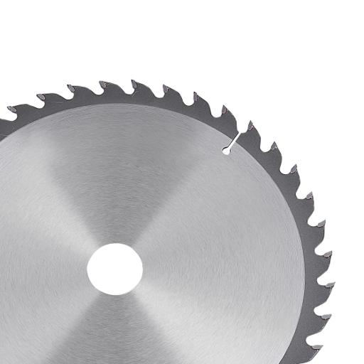 display image 1 for product Geepas GPA59210 Professional Circular Saw Blade - 185mm x 30mm bore, 20mm Ring | 40 ATB Sharp Teeth | Ideal for Carpenter, Professional, DIYers & More