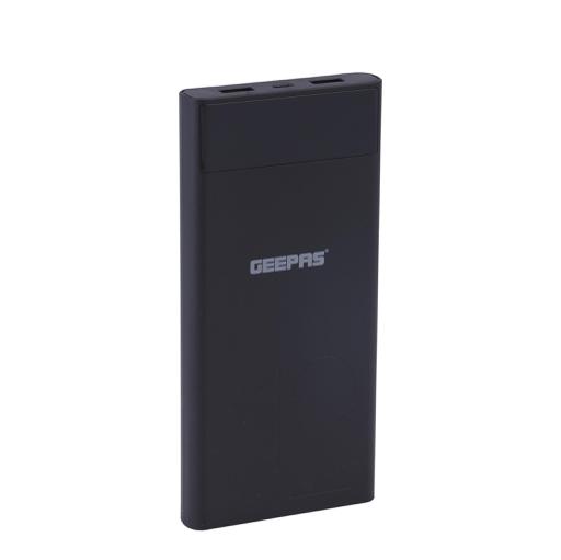 display image 7 for product Geepas GPB58019 Dual USB Power Bank - 12000mAh| Digital Display|Ultra Slim Battery Pack Compatible with iPhone, Huawei, Samsung, Google Pixel and More