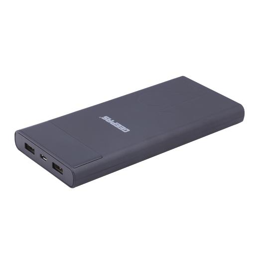 display image 6 for product Geepas GPB58019 Dual USB Power Bank - 12000mAh| Digital Display|Ultra Slim Battery Pack Compatible with iPhone, Huawei, Samsung, Google Pixel and More