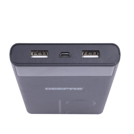 display image 5 for product Geepas GPB58019 Dual USB Power Bank - 12000mAh| Digital Display|Ultra Slim Battery Pack Compatible with iPhone, Huawei, Samsung, Google Pixel and More
