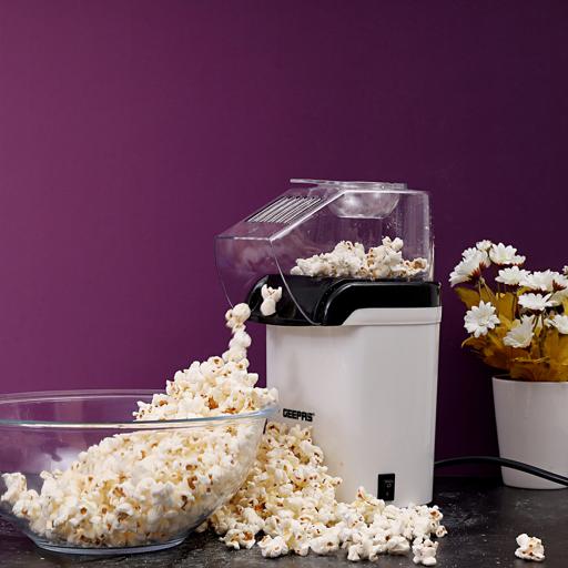display image 3 for product Popcorn Maker, 1200W Electric Popcorn Maker, GPM840 | On/Off Switch | Oil-Free Popcorn Popper | Makes Hot, Fresh, Healthy and Fat-Free Theatre Style Popcorn Anytime