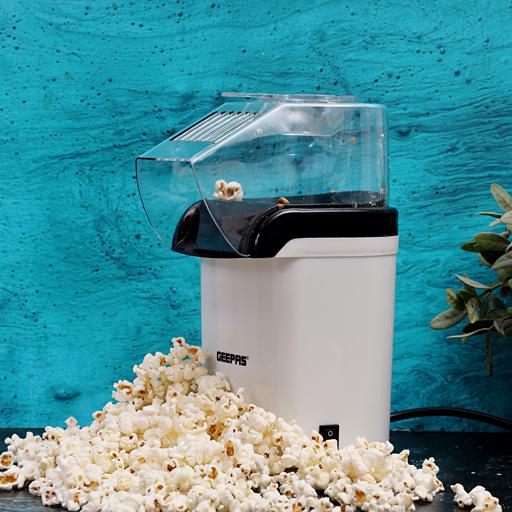 display image 4 for product Popcorn Maker, 1200W Electric Popcorn Maker, GPM840 | On/Off Switch | Oil-Free Popcorn Popper | Makes Hot, Fresh, Healthy and Fat-Free Theatre Style Popcorn Anytime