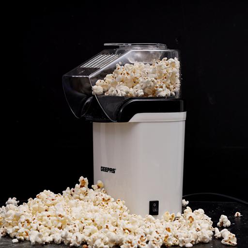 display image 2 for product Popcorn Maker, 1200W Electric Popcorn Maker, GPM840 | On/Off Switch | Oil-Free Popcorn Popper | Makes Hot, Fresh, Healthy and Fat-Free Theatre Style Popcorn Anytime
