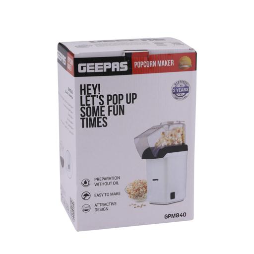 display image 9 for product Popcorn Maker, 1200W Electric Popcorn Maker, GPM840 | On/Off Switch | Oil-Free Popcorn Popper | Makes Hot, Fresh, Healthy and Fat-Free Theatre Style Popcorn Anytime