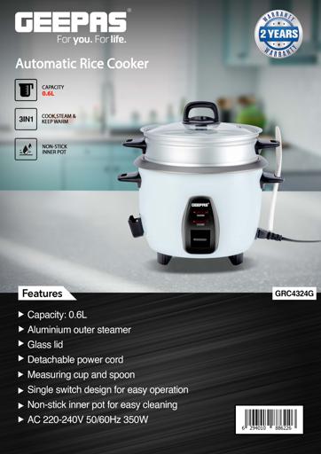 display image 27 for product Electric Cooker Geepas GRC4324