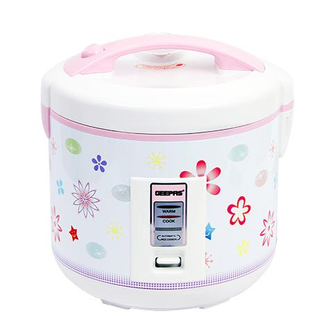 display image 6 for product Geepas GRC4331 3.2L Electric Rice Cooker 1250W - Non-Stick Inner Pot, |Cook/Steam/Keep Warm Function | Make Rice & Steam Healthy Food & Vegetables
