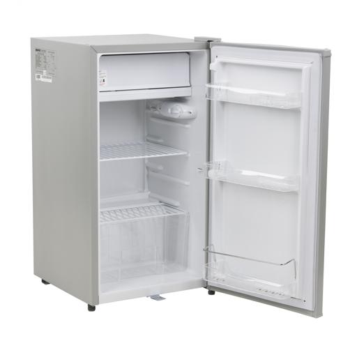 display image 9 for product Defrost Mini Fridge with Lamp, Door Lock & Key, GRF115SPEN - Low Noise Design, Compact, Powerful Compressor, Energy Saving, Faster Cooling, Adjustable Thermostat, 110L Capacity