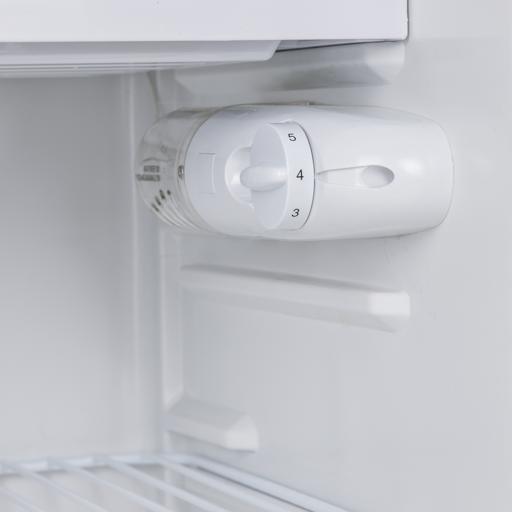 display image 11 for product Defrost Mini Fridge with Lamp, Door Lock & Key, GRF115SPEN - Low Noise Design, Compact, Powerful Compressor, Energy Saving, Faster Cooling, Adjustable Thermostat, 110L Capacity