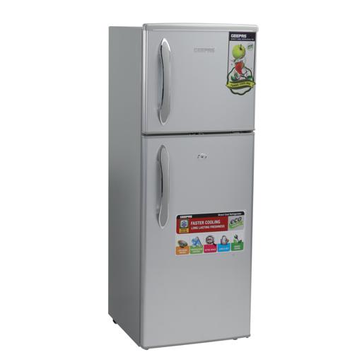 display image 5 for product Geepas 180L Double Door Refrigerator - Durable Double Door Refrigerator, Fast Cooling & Preserves
