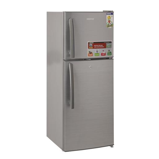 display image 6 for product Geepas 220L Double Door Refrigerator - Free Standing Durable Double Door Refrigerator, Quick Cool