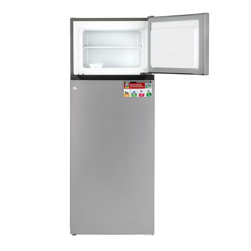 Buy Geepas 240L Double Door Refrigerator Free Standing Durable Double