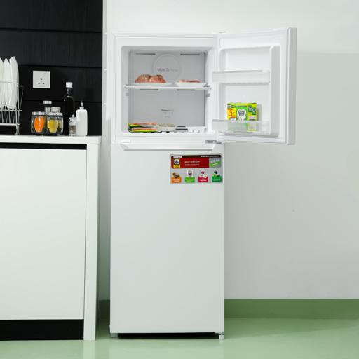 display image 9 for product Double Door Refrigerator - 270L | Free Standing Durable Double Door Refrigerator, Quick Cooling -Geepas 