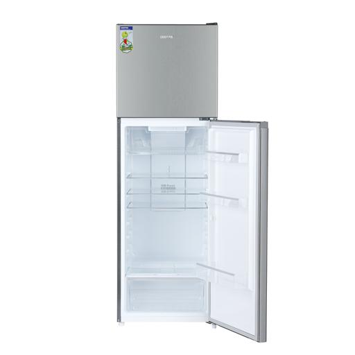 display image 3 for product Geepas GRF3207SSXXN 320L Double Door Refrigerator - Free Standing Durable Double Door Refrigerator, Recessed Handle, Quick Cooling, Low Noise, Low Energy Consumption, Defrost Refrigerator | 1 Year Warranty