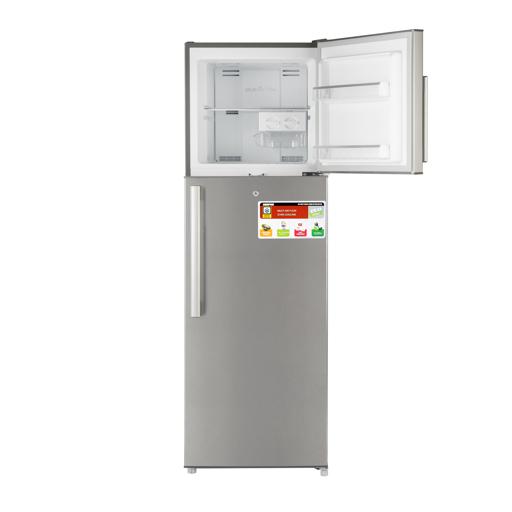display image 18 for product Geepas GRF3207SSXXN 320L Double Door Refrigerator - Free Standing Durable Double Door Refrigerator, Recessed Handle, Quick Cooling, Low Noise, Low Energy Consumption, Defrost Refrigerator | 1 Year Warranty