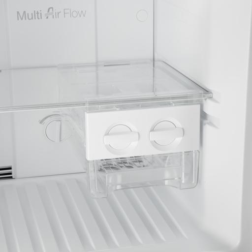 display image 16 for product Geepas GRF3207SSXXN 320L Double Door Refrigerator - Free Standing Durable Double Door Refrigerator, Recessed Handle, Quick Cooling, Low Noise, Low Energy Consumption, Defrost Refrigerator | 1 Year Warranty