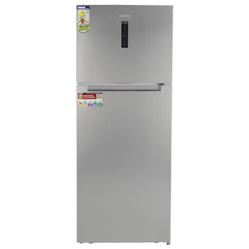 Geepas 500L Double Door Refrigerator - Digital Temperature Control Quick Cooling & Long-Lasting hero image