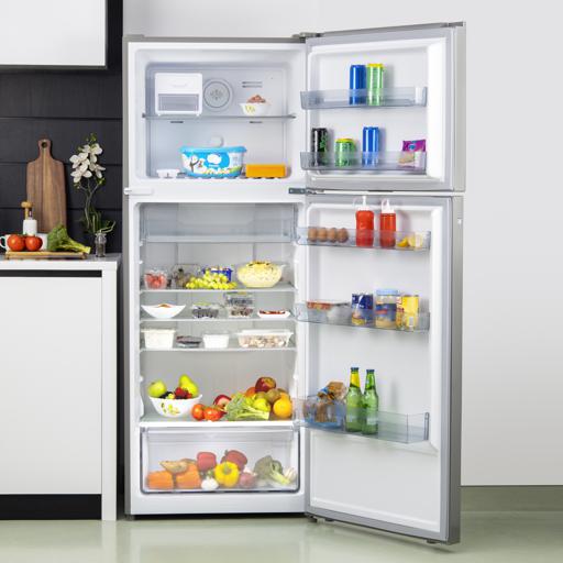 display image 4 for product Geepas 500L Double Door Refrigerator - Digital Temperature Control Quick Cooling & Long-Lasting