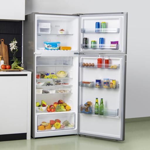 display image 3 for product Geepas 500L Double Door Refrigerator - Digital Temperature Control Quick Cooling & Long-Lasting