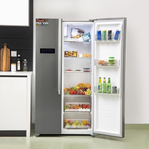 display image 5 for product 550Ltr  Refrigerator - Side by Side Doors-No Frost