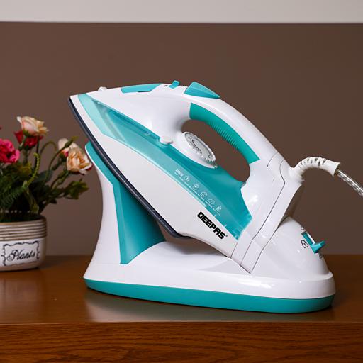 Buy Geepas 2400W Corded & Cordless Steam Iron NonStick Ceramic