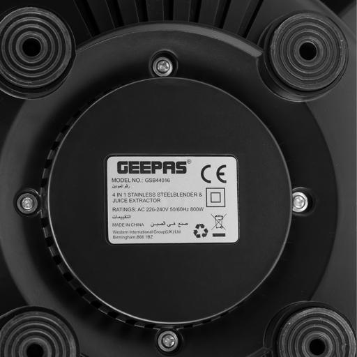 display image 27 for product Geepas 4-In-1 Food Processor & Juicer 800W