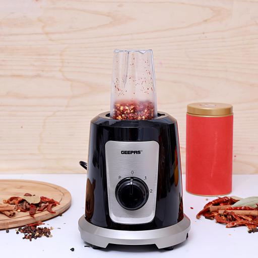 display image 2 for product Geepas 500W 2In1 Multi-Functional Blender - Stainless Steel Blades, 2 Speed Control With Pulse
