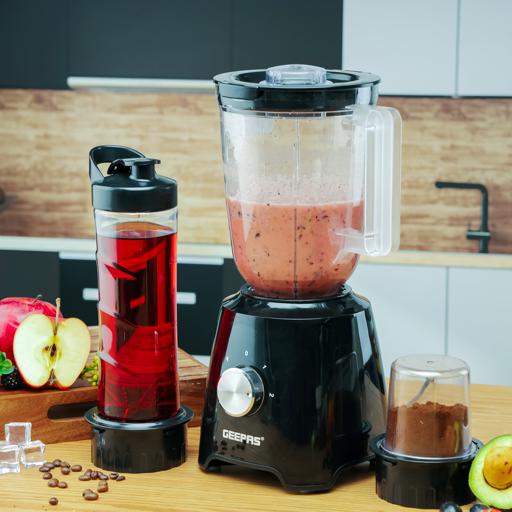 display image 15 for product 3-in-1 Blender with 2 Speed and Pulse Function, GSB44033N | 1.5L & 500ml BPA Jar | Blender for Smoothie, Milkshake | Coffee/ Spice Grinder Mill & Food Jug Blender