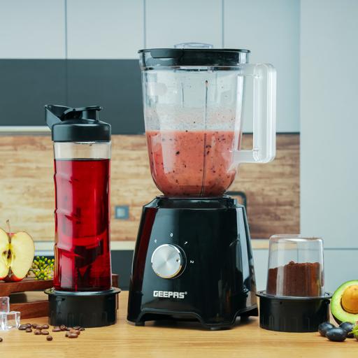 display image 11 for product 3-in-1 Blender with 2 Speed and Pulse Function, GSB44033N | 1.5L & 500ml BPA Jar | Blender for Smoothie, Milkshake | Coffee/ Spice Grinder Mill & Food Jug Blender