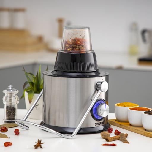 display image 6 for product 4-in-1 Juicer Blender, 75mm Wide Feeding Chute, GSB44049 | 2.2L Pomace Container | 2 Speed with Pulse Function | 1L Glass Blender & Juice Jug | Safety Interlock | 800W Motor