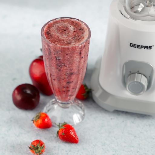 display image 8 for product Geepas 2 In 1 Plastic Jar Blender - 550W