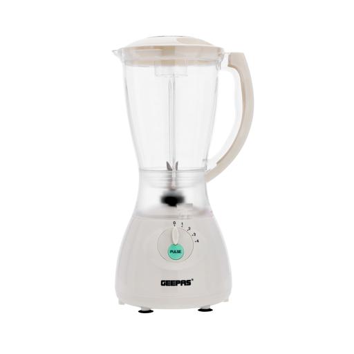 display image 4 for product Geeepas 400W 3 in 1 Multifunctional Blender - Stainless Steel Blades, 4 Speed with Pulse | 1.5L Jar, Over Heat Protection | Coffee Grinder & Smoothie Maker