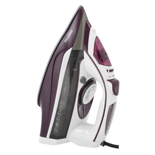 display image 10 for product Ceramic Steam Iron, Temperature Control, GSI24025 | Ceramic Sole Plate, Wet and Dry | Self-Cleaning Function | Powerful Steam Burst | 400ml Water Tank | 2 Years Warranty
