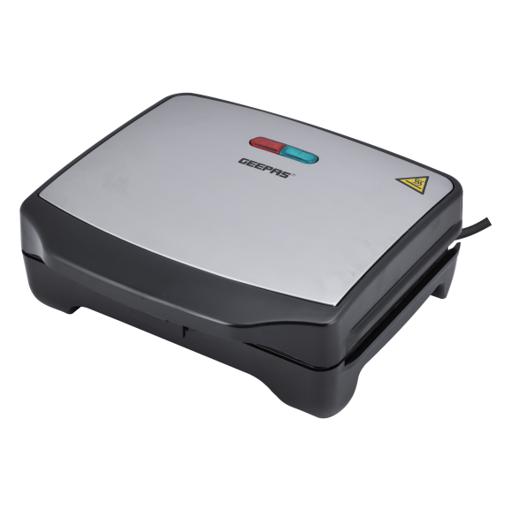 display image 8 for product Geepas 750W 2 Slice Sandwich Maker - Cooks Delicious Crispy Sandwiches - Cool Touch Handle