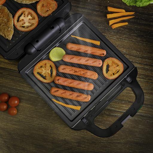 display image 9 for product Multi-Snacks Maker 2-in-1, 8 Slice Sandwich Maker, GSM5444N | Non-Stick Cooking Plate | Cooks Delicious Crispy Sandwiches | Cool Touch Handle | Auto Temperature Control