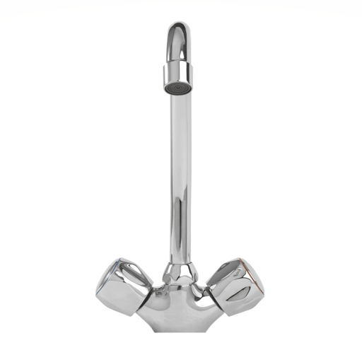 display image 3 for product Geepas Centre Hole Basin Mixer Made Of Strong And Durable Solid Brass, Square Bathroom Taps